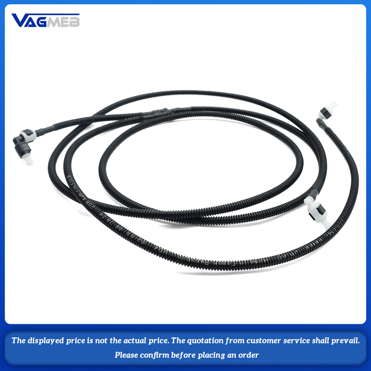 Windshield Glass Spray Washer Sprayer Nozzle Hose Pipe For VW Audi
