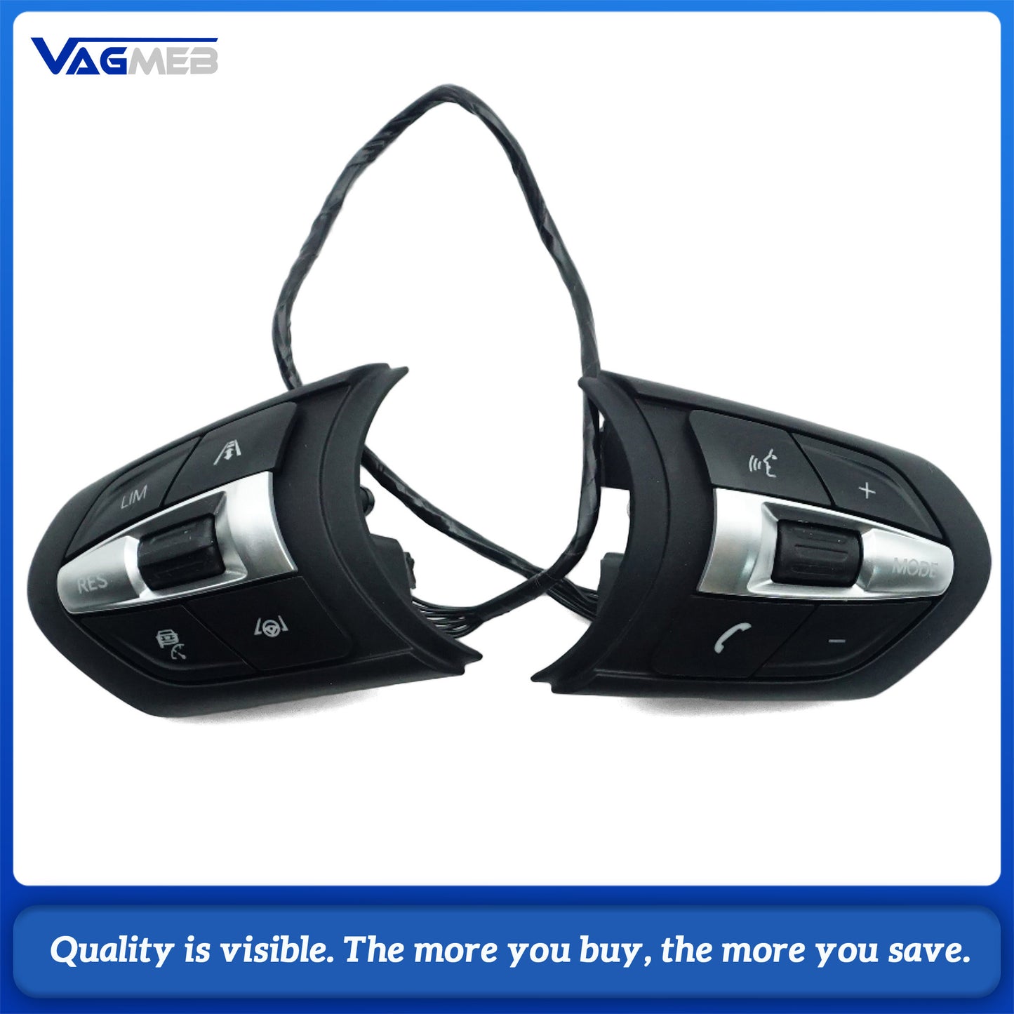 Multifunction Steering Wheel Buttons with TJA for BMW G Series G20 G28 G30 G38 M Sport