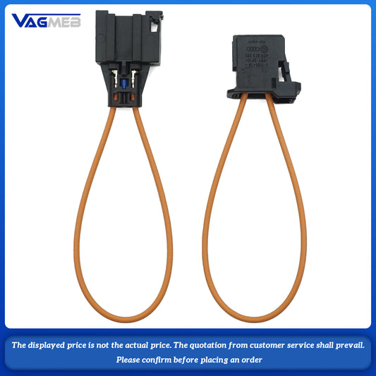 1Pcs MOST Fiber Optical Optic Loop Bypass Adapter Cable Socket For Audi BMW Porsche Mercedes-Benz