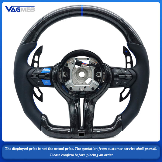 Carbon Car Steering Wheel For BMW F10 F11 F30 F31 F34 F32 F33 F36 F20 F21 F22 F23 M3 M4 M6 M8 E89 E84 E92 E90 E81 E87 E60