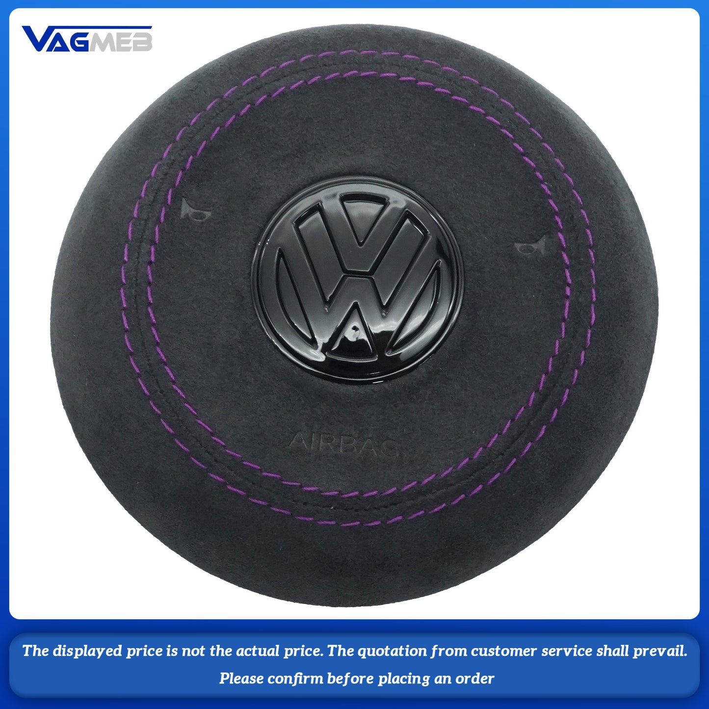 Steering wheel airbag cover multifunction  Corrigan's line steering wheel For VW Golf MK7