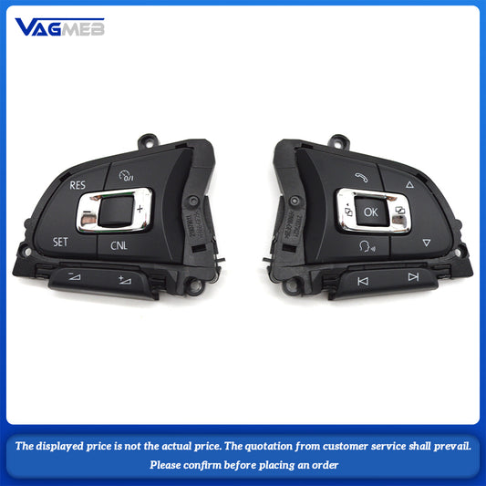 For VW Golf 7 MK7 GTI multifunctional steering wheel button cover shell  decorative cover