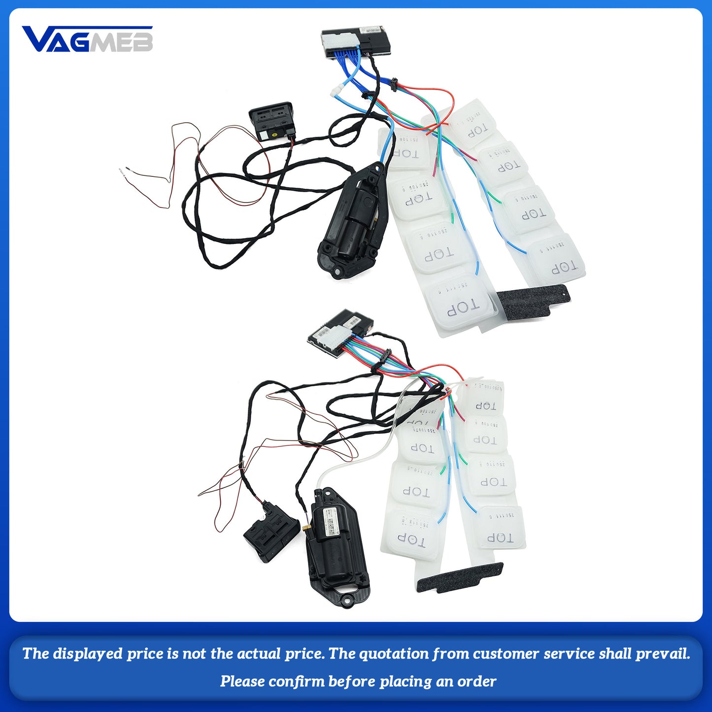 For Audi Q7 Rear seat massage