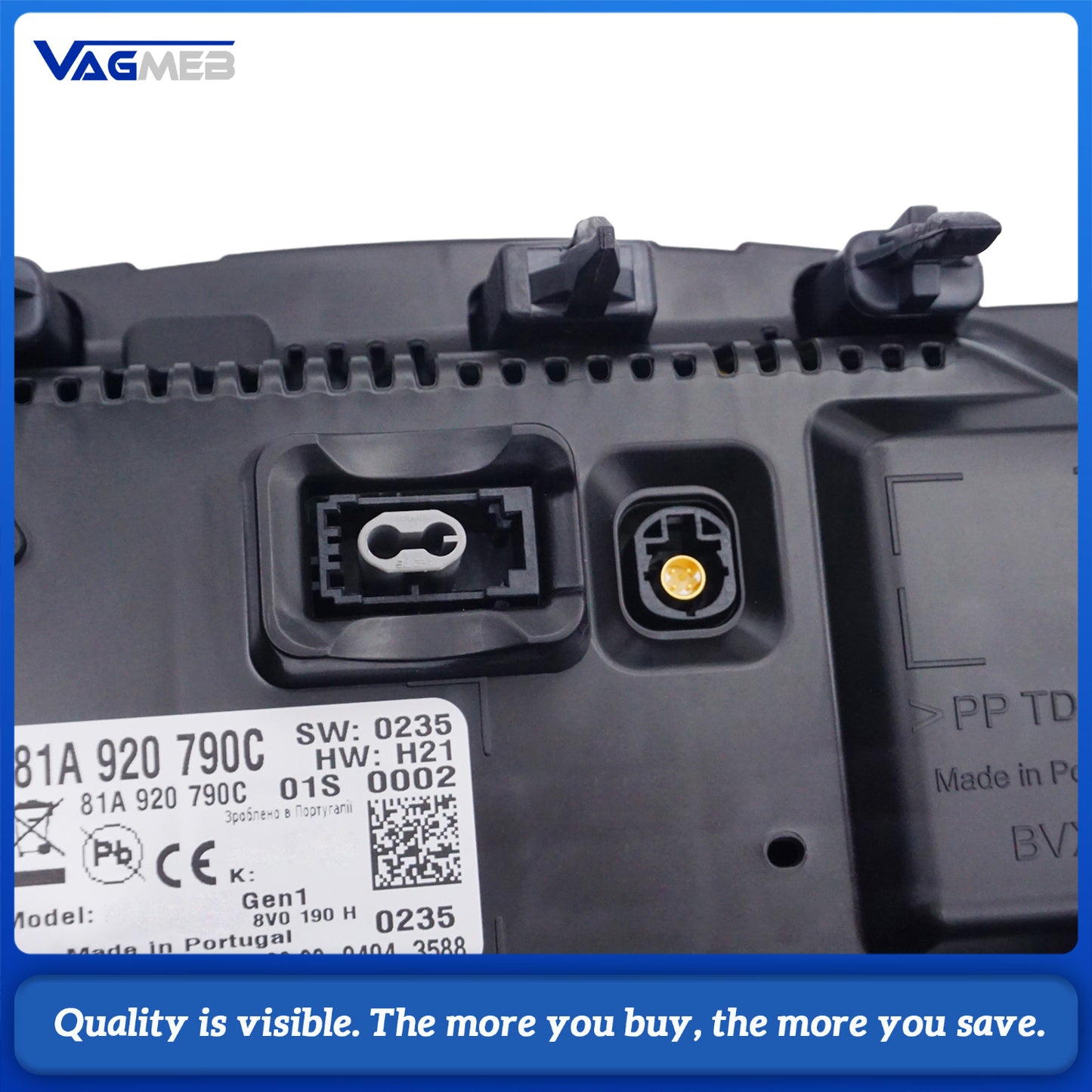 For Audi Q2L A3L 2019 Electric Car Virtual Cockpit AID Digital Dashboard 81A 920 790 C