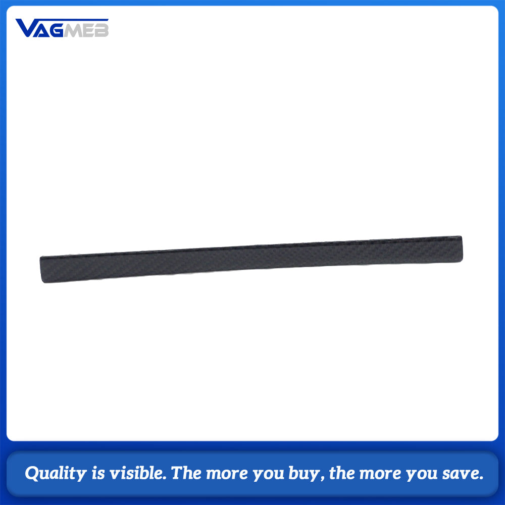 Real Dry Carbon Fiber Dashboard Interior Trim Strip For BMW M2 G87 LCI 2023+ Car Interior Decoration Replacement Molding