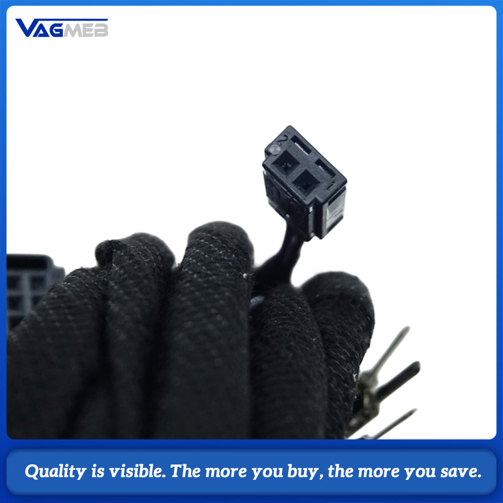 For VW Tiguan MK2 AD1 8K PDC OPS Parking Sensor Wiring Harness Cable Loom Upgrade Kit Front Rear Bumper Wire For VW Park Pilot Retrofit