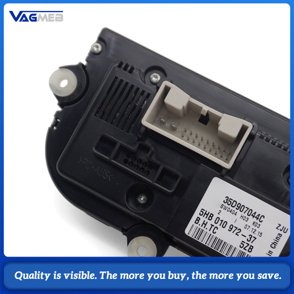 Brand new Air Condition Control Switch Panel AC Seat Heater For Passat B7 CC Tiguan Golf MK6 35D 907 044 C