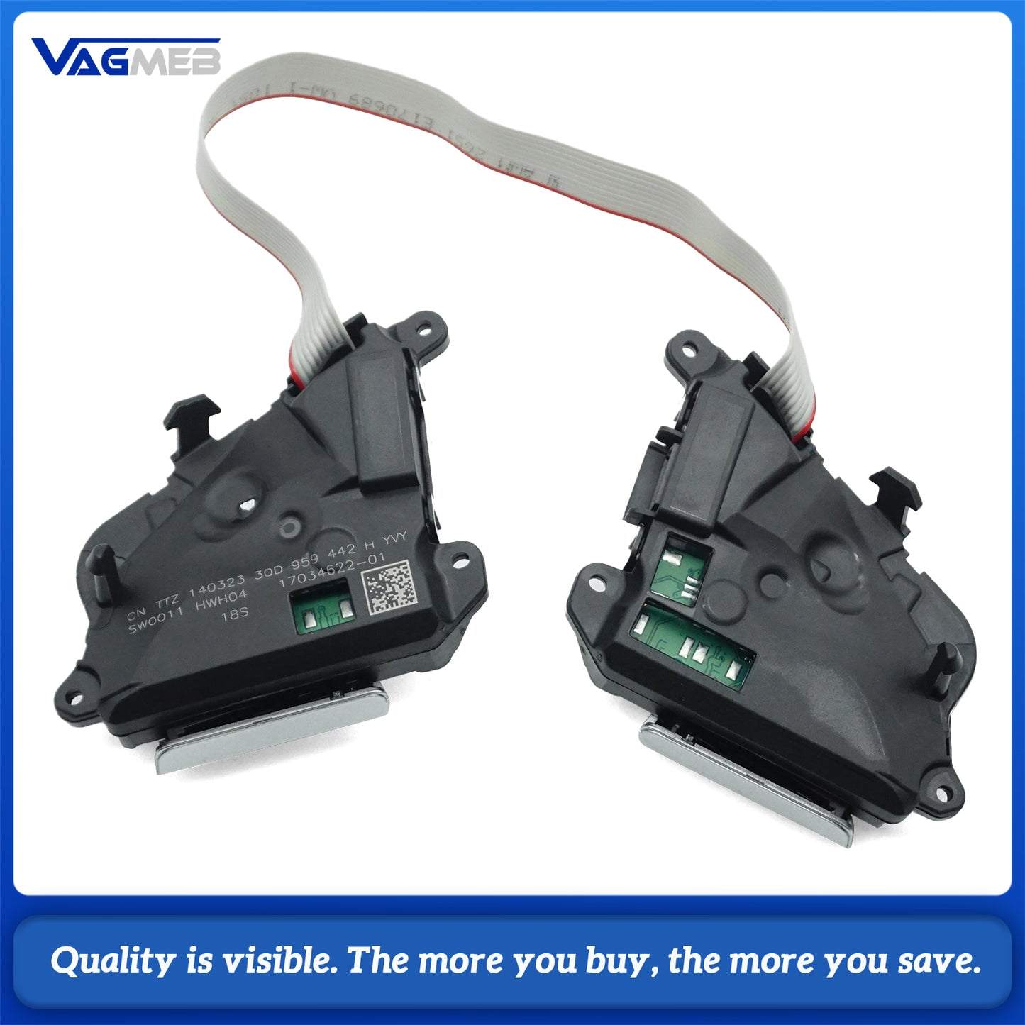 Car steering wheel switch button For VW Tiguan MK2 Jetta TAYRON Golf 30D 959 442 H