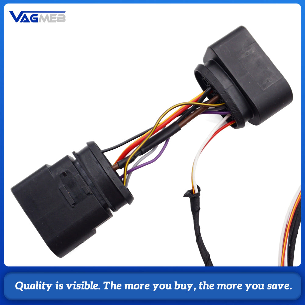 For VW Polo 6C Halogen to LED HID Headlight Adapter Wiring Harness