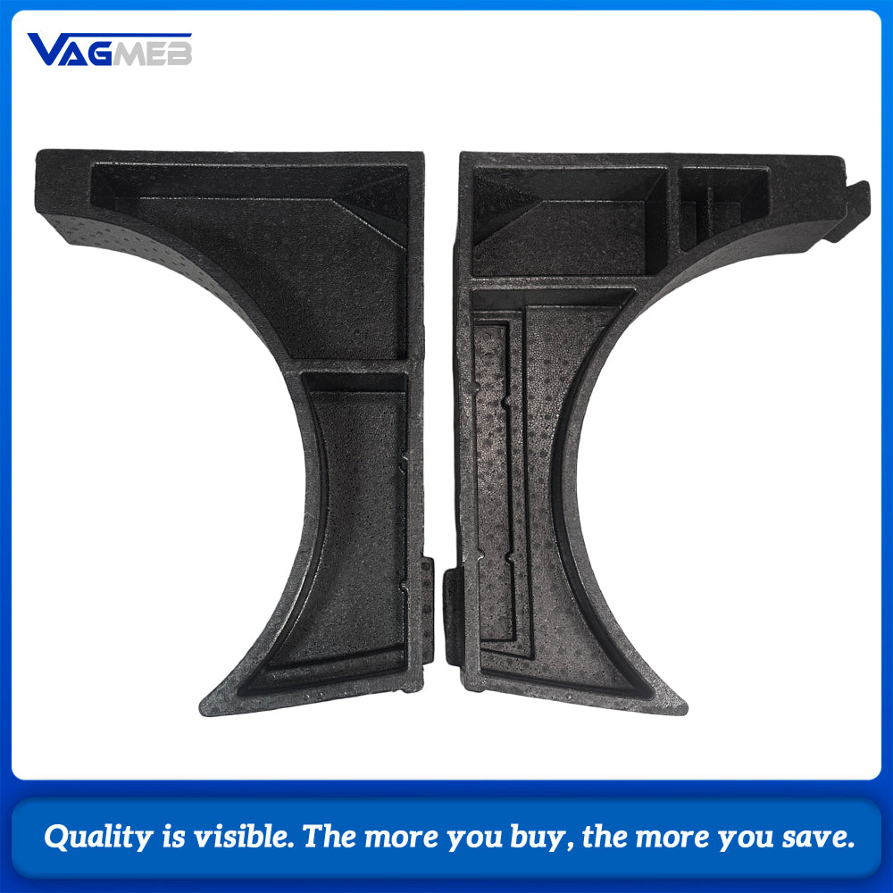 5GG858857 5GG858858 Pair Trunk Spare Tire Well Foam Insert Fit VW Golf MK7 Golf7 GTI Rline Cargo Storage Block