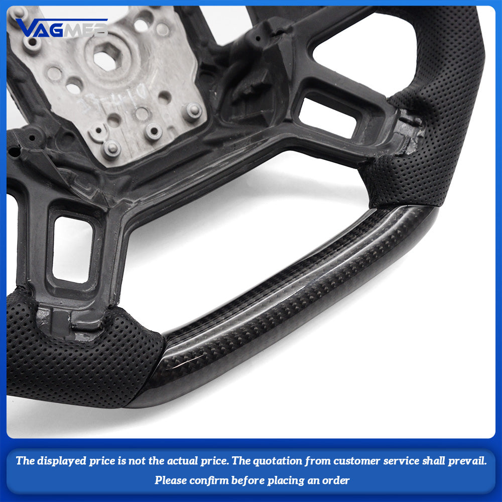 Racing Car Auto Parts Carbon Fiber Steering Wheel For Landrover Defender Full