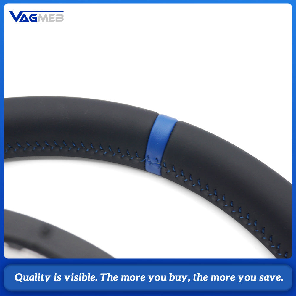 Leather material sports style steering wheel For Audi A3 A4 A5 S5 Q3 Q5 SQ5 steering wheel accessories, car accessories