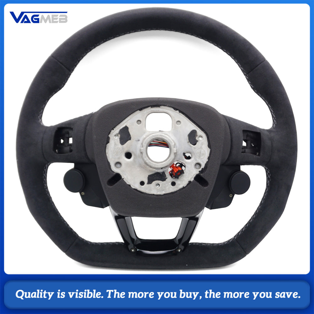 Suitable for Audi Q5 FY RS LOGO multifunctional steering wheel With heating function and R8 button