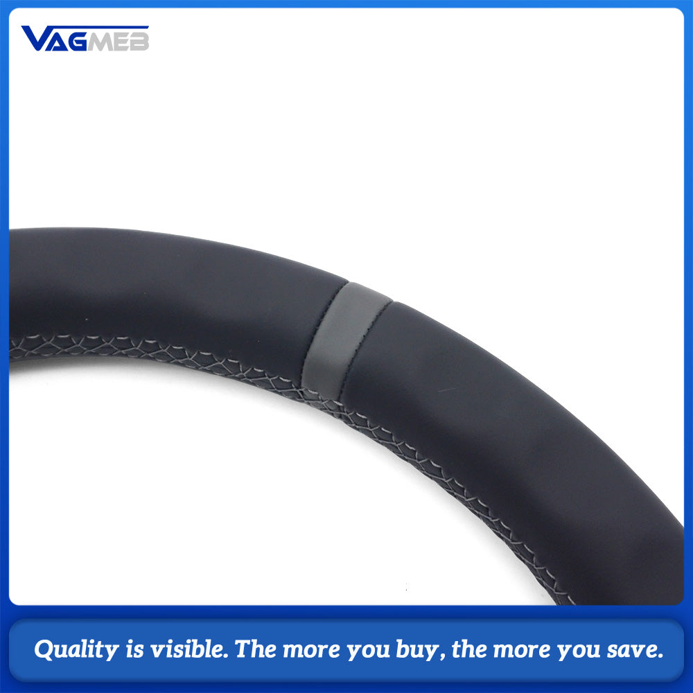 Suede leather perforated material steering whee core for VW Golf MK7 7.5 Polo Tiguan MK2 Passat B8