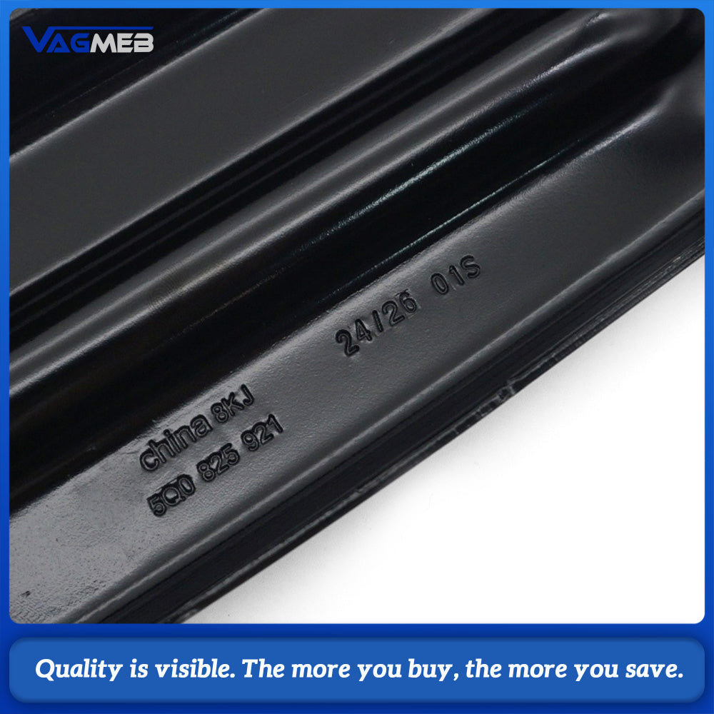 MQB Platform Rear Underbody Heat Shield Guard OEM 5Q0 825 921 / 5Q0 825 922A Exhaust Pipe Thermal Insulation Cover Fit VW Skoda Sedan SUV Chassis Bottom Anti-scald Protective Plate Direct Replacement Original Parts
