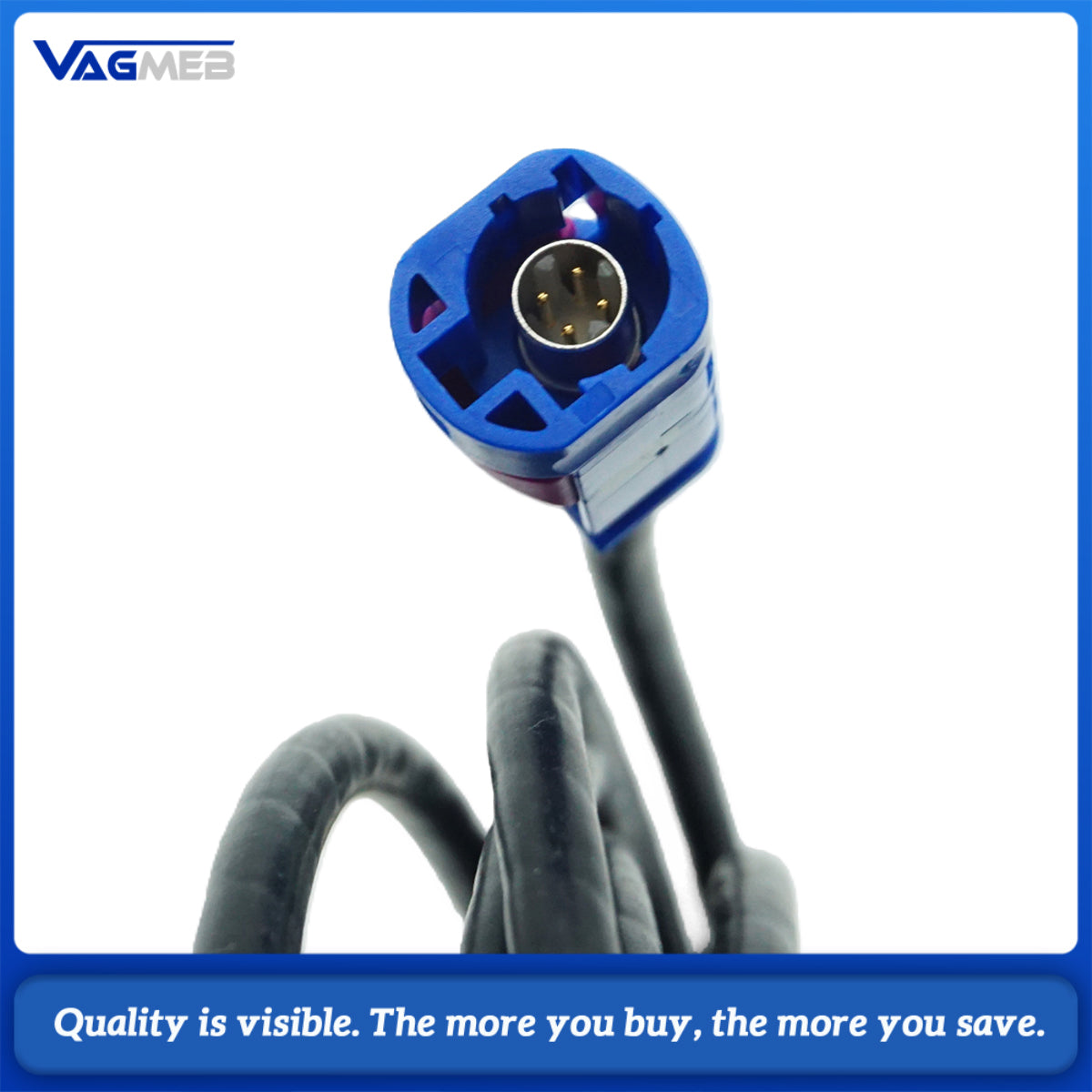 Car Reversing Camera Video Cable Wiring Harness For VW MIB Radio Unit Golf 7 MK7 Passat B8 Tiguan T-Roc Polo