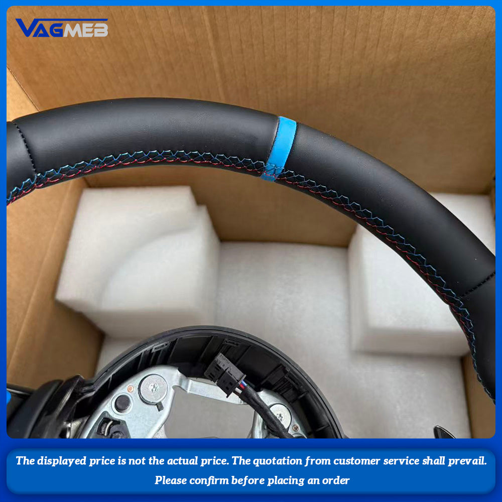 With Blue M1 M2 Button M Sport Steering Wheel for BMW F07 F10 F11 F12 F20 F21 F22 F25 F26 F30 F31 F32 F33 F34 F36 M3 F80 M4 F82