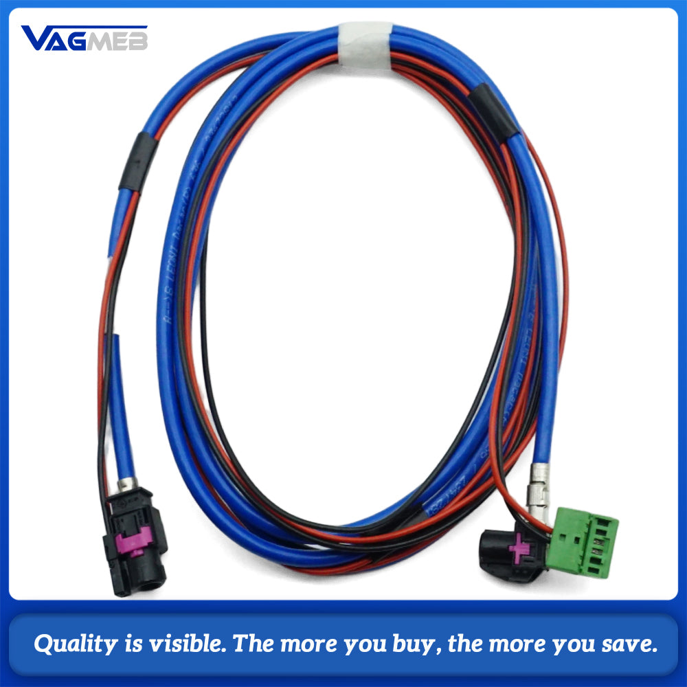 For VW Golf convertible PoloDerbyVento IND Sharan Multivan Scirocco AlhambraUSB socket AUX IN socket 6C0 035 249 B