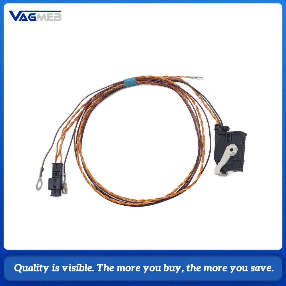 Skoda Octavia Pro MK4 No Radar To 8 Front Rear PDC Sensor Plug & Play Conversion Loom
