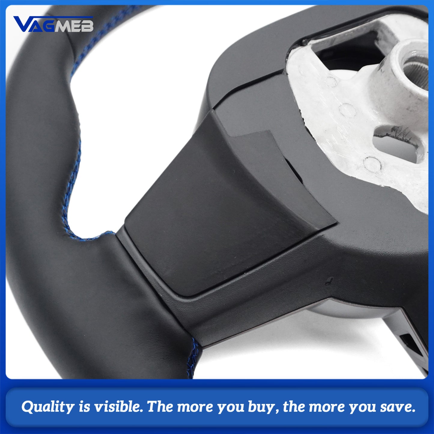 Upgraded Leather Car Steering Wheel For BMW 5 3 4 Series G02 G05 G01 G20 G82 G80 G22 G26 G30 G32 G87 F90 F95 Car Accessories