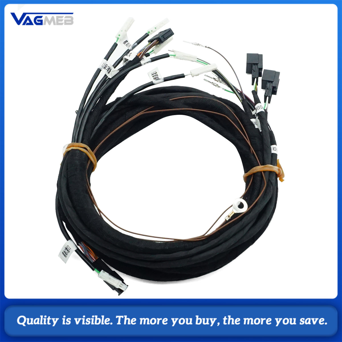 For Skoda Octavia MK4 NX 360 Area View Camera Wiring Harness Set Surround View Retrofit Cable Kit