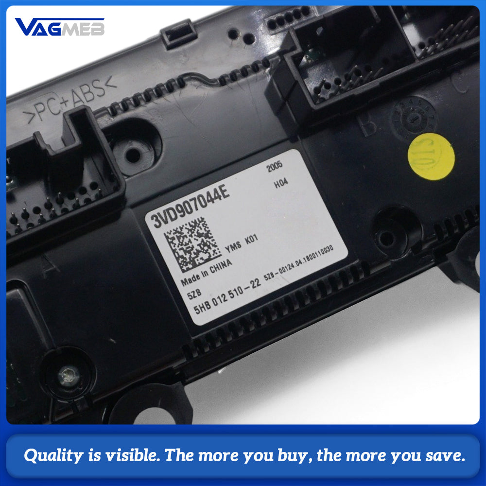 For Skoda Superb 3V Auto AC Heater Control Switch With Seat Heating OE 3VD 907 044 E