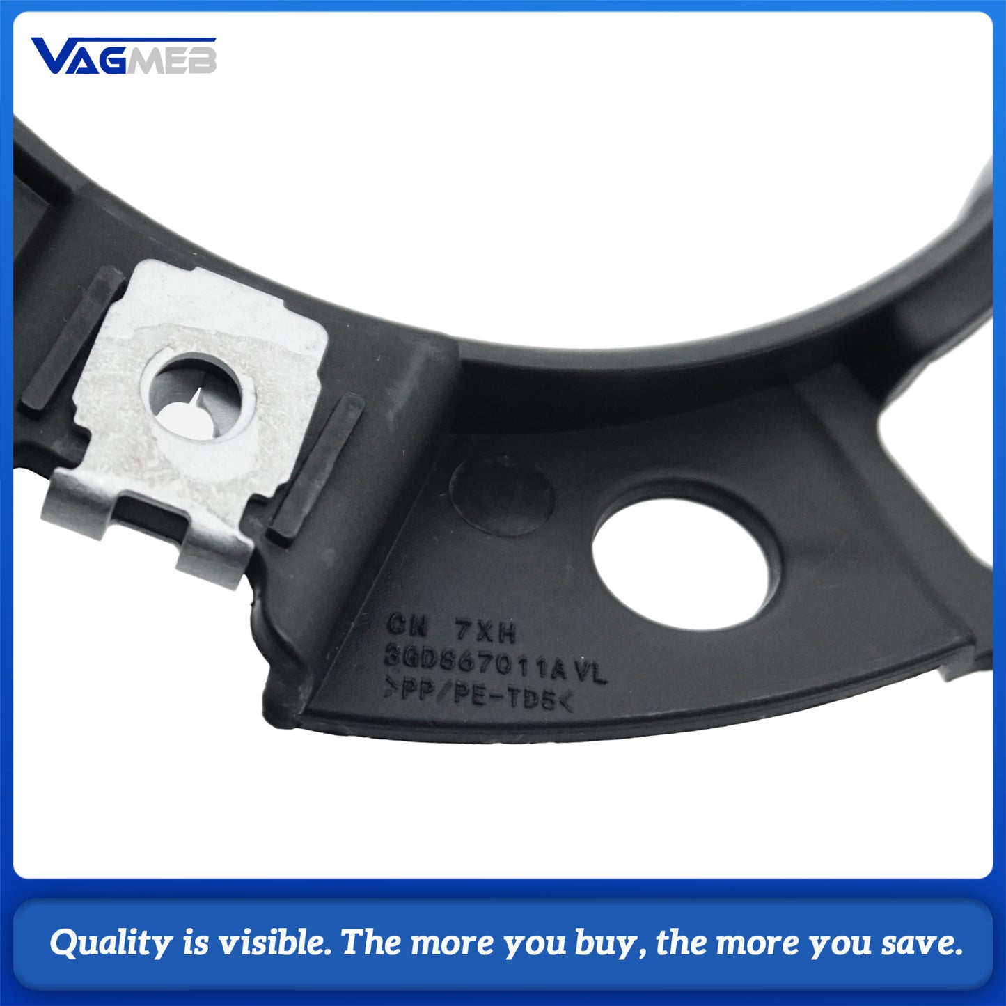 Front Door Mid Range Horn Bracket For VW Passat B8 Front Door Midrange Speaker Mounting Gasket Fixed Bracket 3GD 867 011A 012A