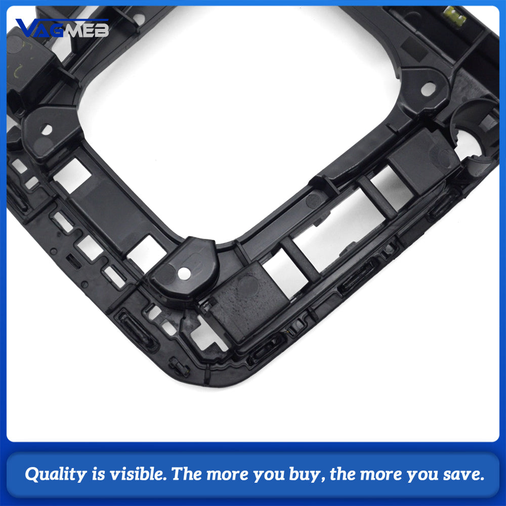 For VW Passat B8 Shift knob Decorative Frame Piano Black Central Console Shift Inner Frame 3G1 864 263 AA