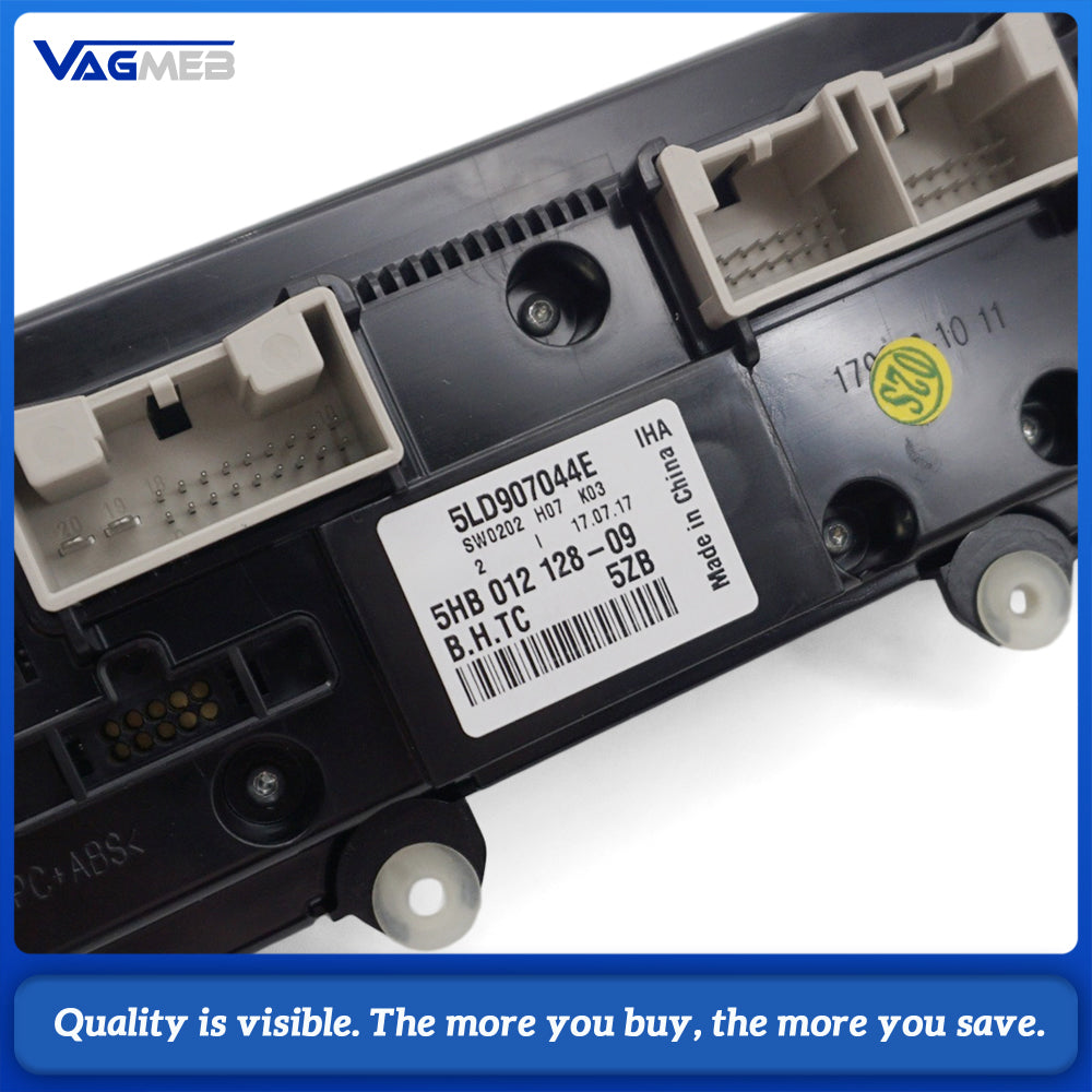Dash Air Conditioning Control Panel OE Number 5LD907044E Replacement Climate Switch For Skoda Yeti