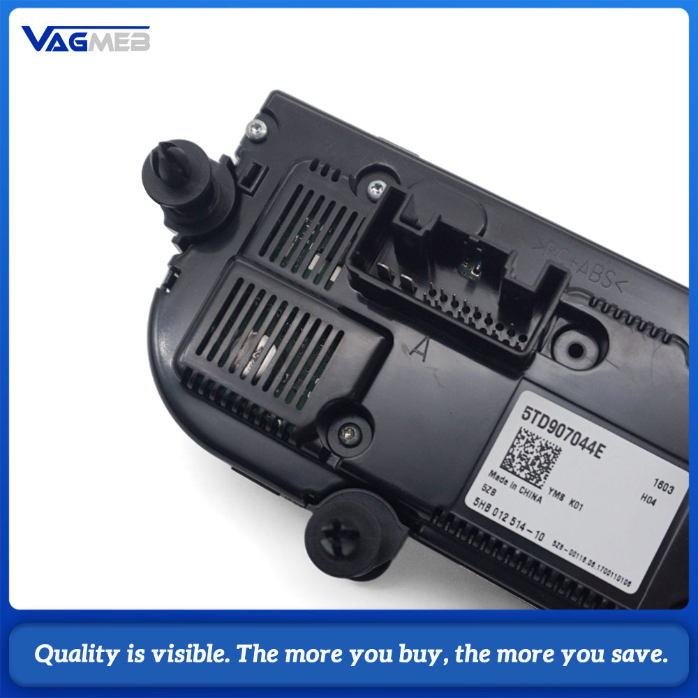 5TD 907 044 E Air conditioner panel has no heating function 5TD 907 044 E for Volkswagen VW New Touran / Tiguan L 2017-2026
