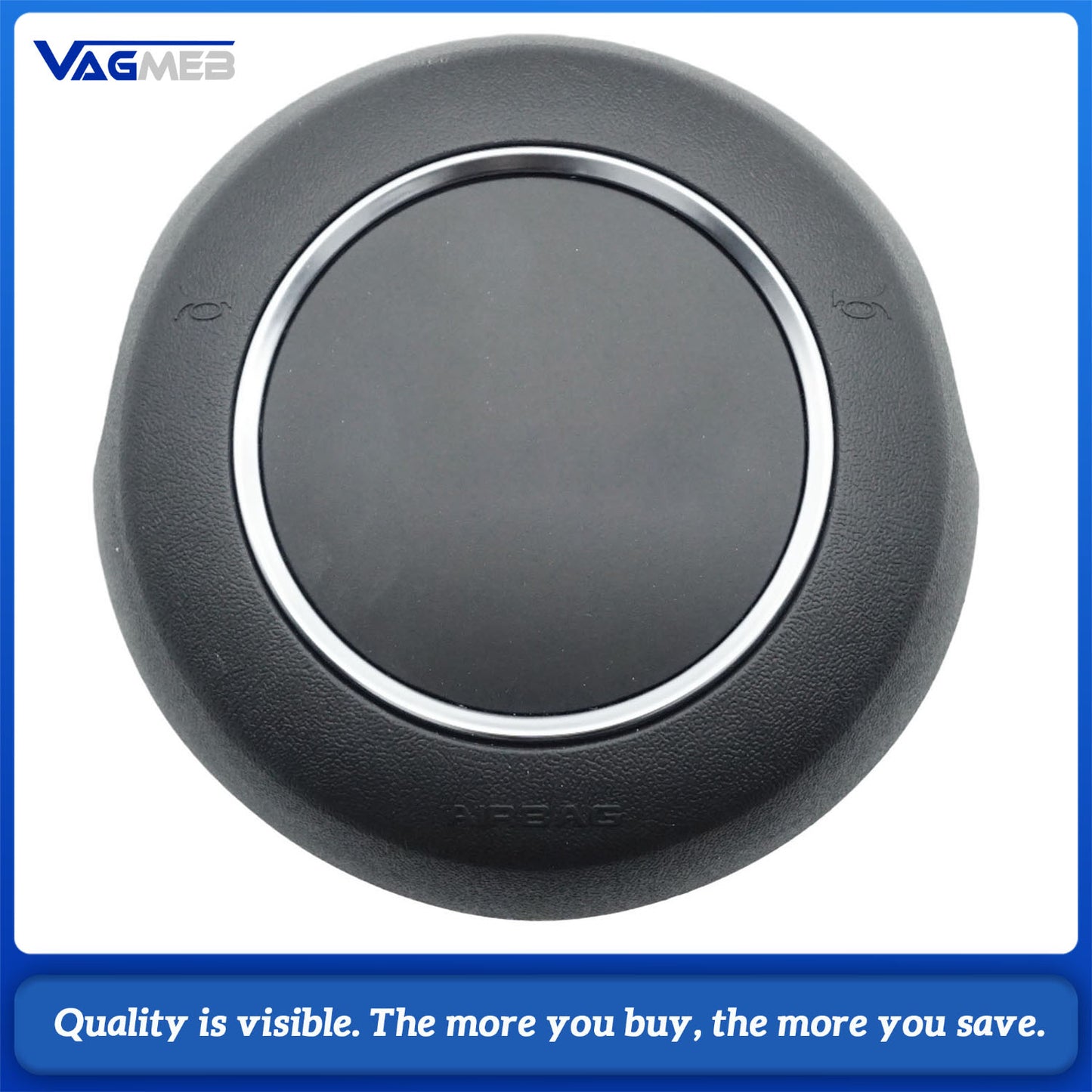 For Audi A3 A4 A5 A6 A7 Q3 Q5 Q7 RS3 RS4 RS5 Fully Perforated Steering Wheel Flat Bottom Steering Wheel