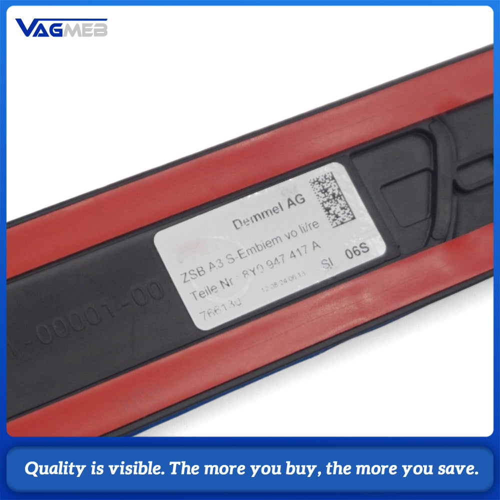 For Audi A3 S3 2021 8Y A4 S4 A5 B9 welcome pedal with light 8Y0 947 417A