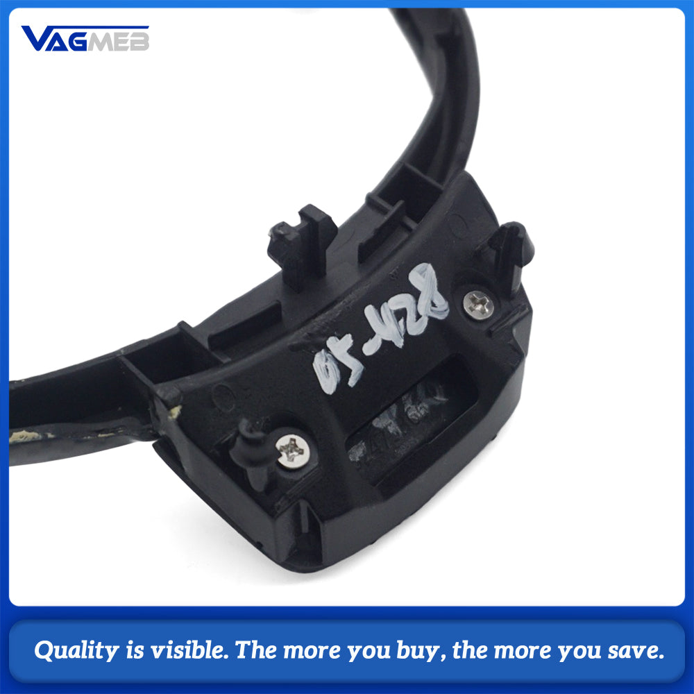 Suitable for Audi A4 B8 A6 C7 A3 8V steering wheel button frame, made of genuine carbon fiber