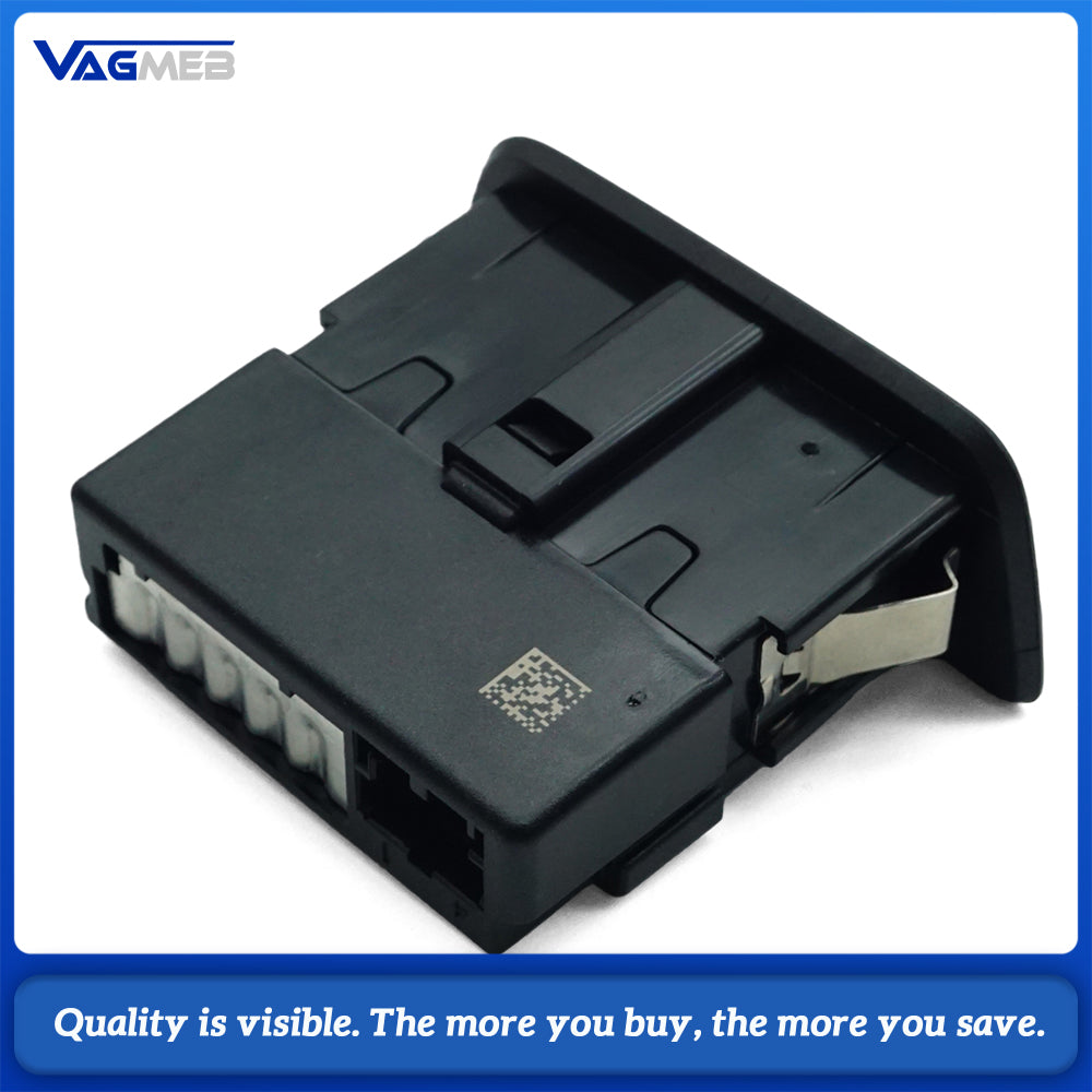 14D 035 954 Dual USB-C Charging Socket For VW ID.3 Passat 2020-2024 Rear Center Console USB Type C Port Module