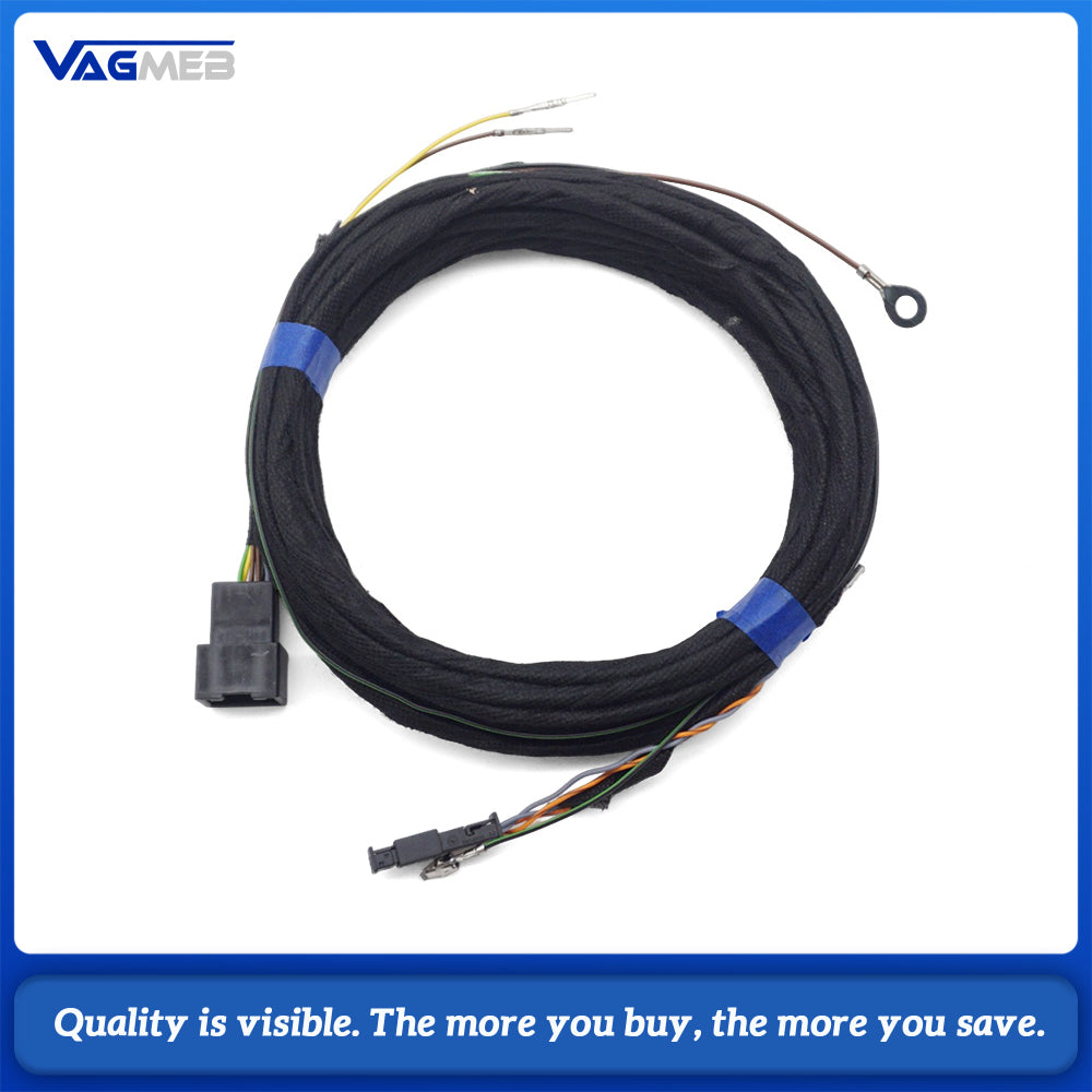 Side Assist Lane Change Assist Wiring Harness For Skoda Kodiaq MQB, Blind Spot Detection Upgrade Cable, Fit 5Q0 907 685 / 5Q0 907 686 Control Module