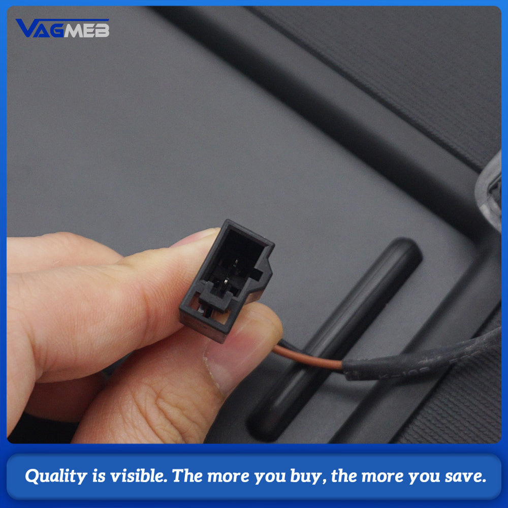 Car Right Passenger Sun Visor Black Interior Sun Shade Replacement Part 5GG857552G 3H8 For VW Golf 8 MK8