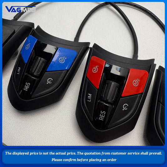 Steering wheel button with M1M2 button  paddle shifter red blue, suitable for BMW 35 F10F20 F30 Series