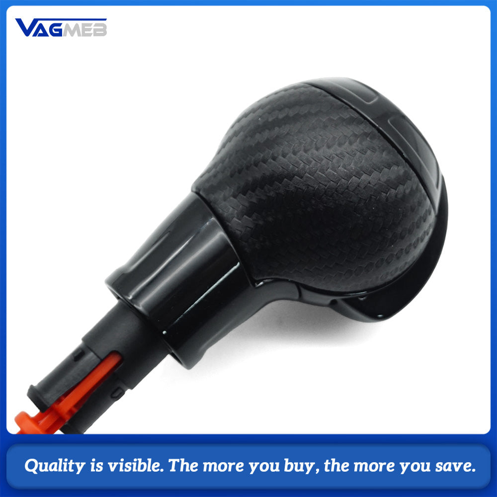 Automatic Gear Shift Knob Shift Lever Handle Head for Audi A3 S3 RS3 Q3 A6 RS6 A4 A5 A7 Passat Golf 6 7 Golf 6GTI 7GTI Golf R CC