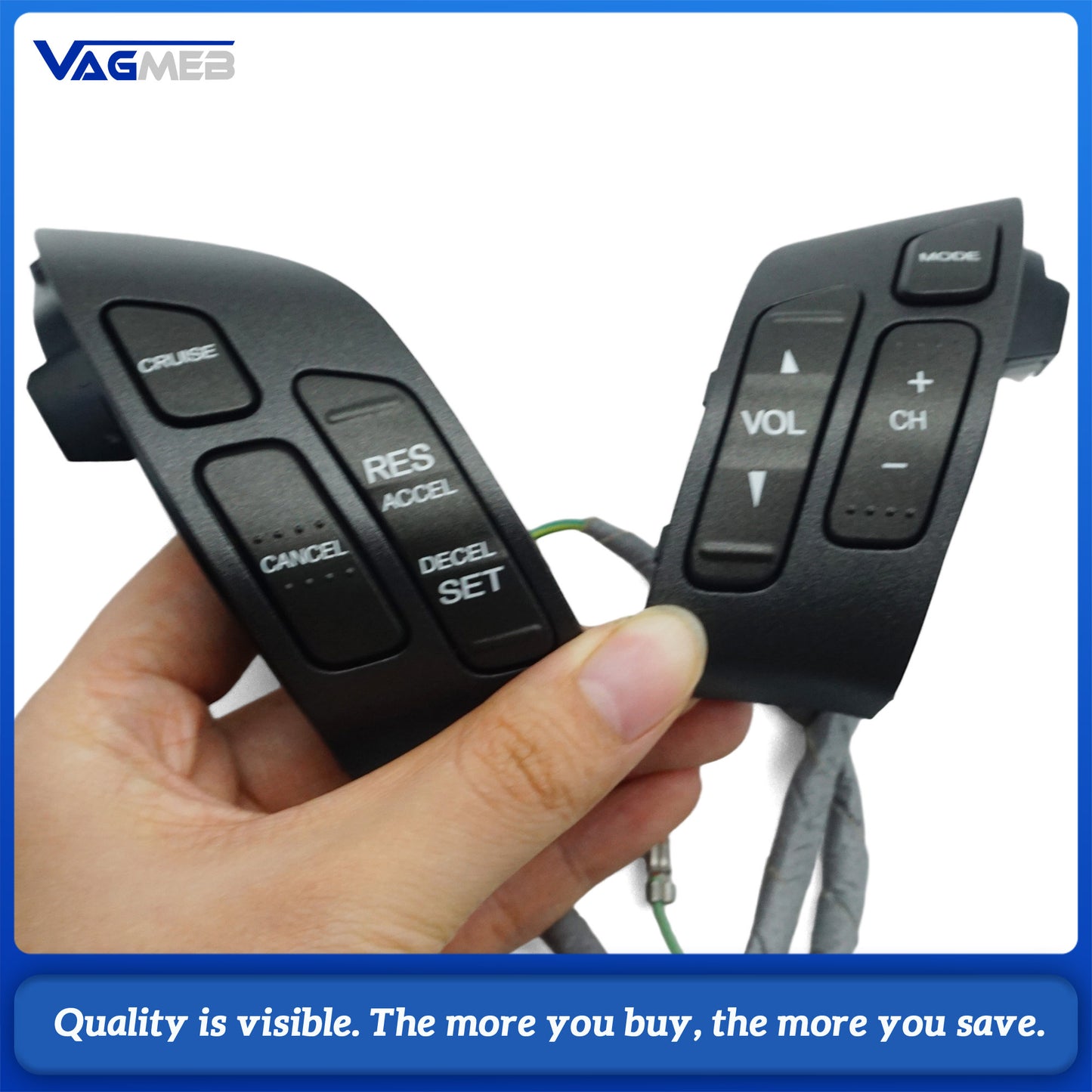 Steering Wheel Cruise Control Switch 35880-SDB-A011 for Honda Accord 2003-2007