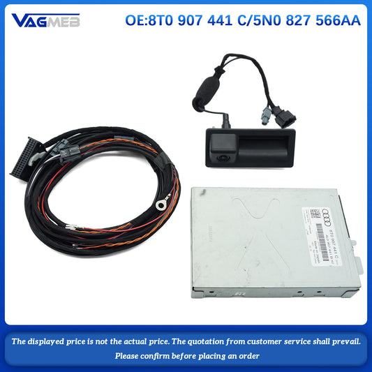 For Audi 2015 A4B8 Auant grip camera with wiring harness + trackbox
