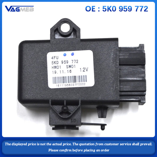 OEM 5K0959772, 5K0 959 772 The seat heating controller Pour Module For VW Jetta Golf MK5 6 Polo Pasast B6 B7 EOS Tiguan Octavia
