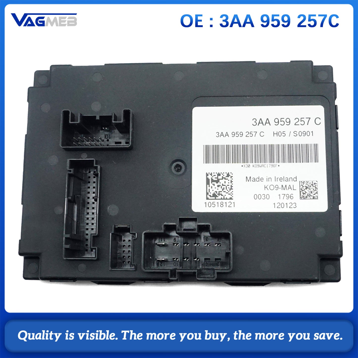 For VW Passat B8 Tiguan Audi A3 Power Seat Control Module 3AA 959 257 C