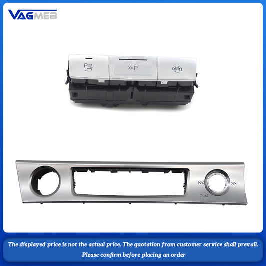 For Audi A6 C8 A7 A8 Q7 Q8 PDC Parking Radar Switch Silver Chrome Multi function Switch 4N0 959 673 J