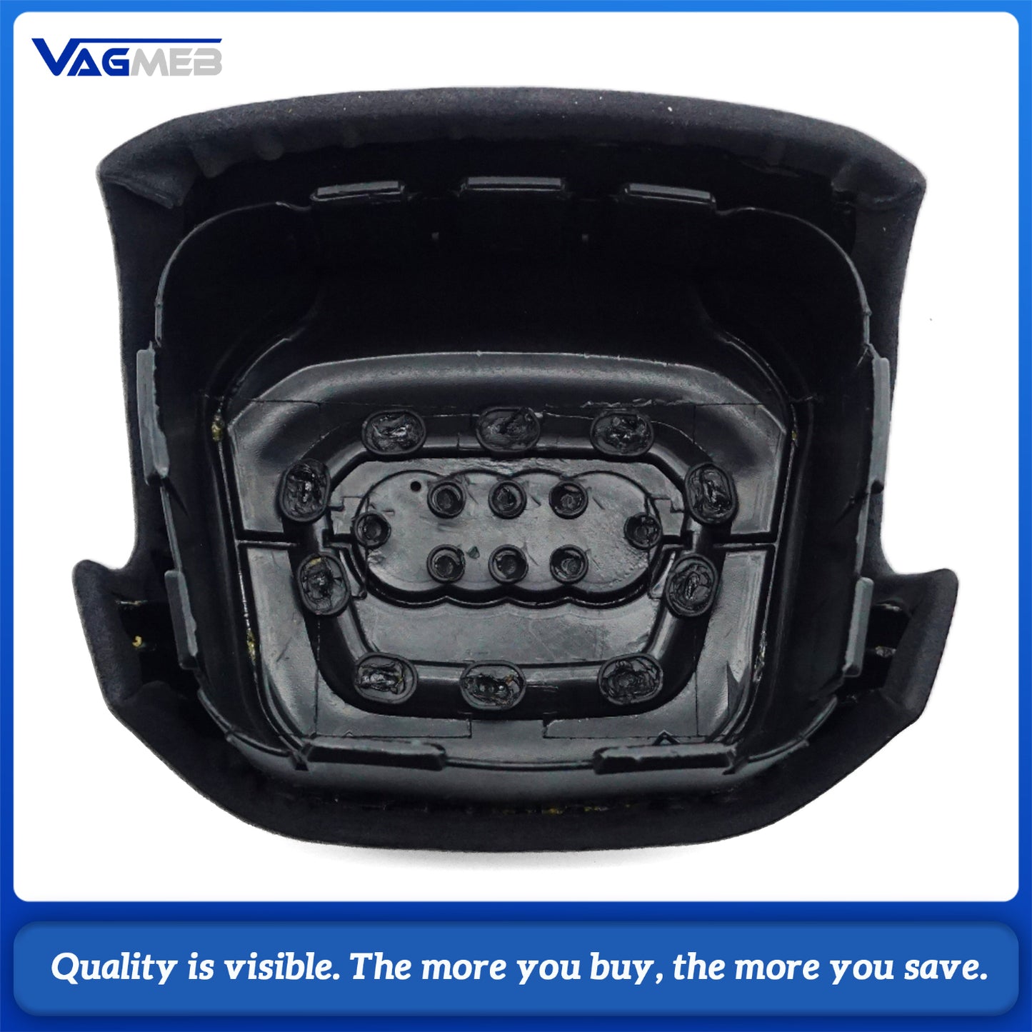Fully furry steering wheel with multi-color stitching for Audi Q3 SQ3 RSQ3 Custom Fit Accessory With heating function