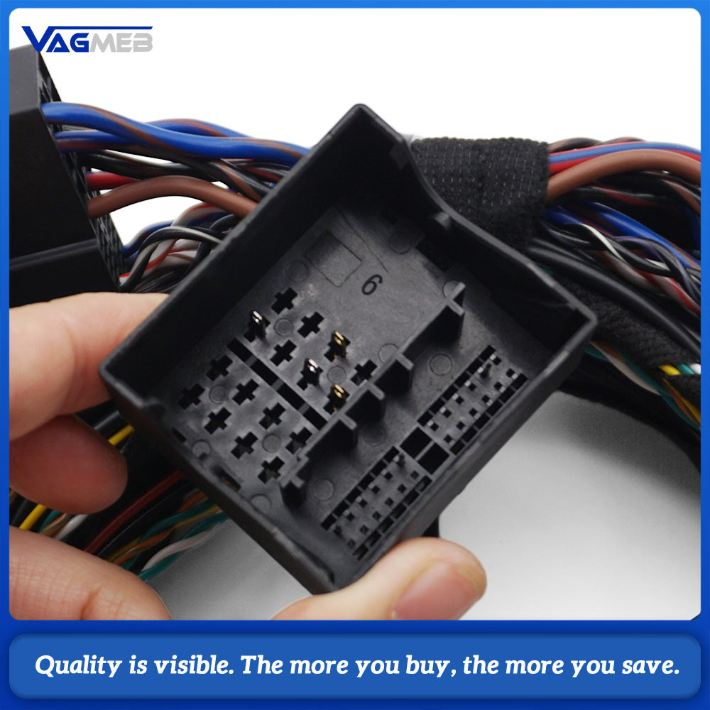 For BMW G Series ID6 to ID7 Audio Upgrade Wiring Harness