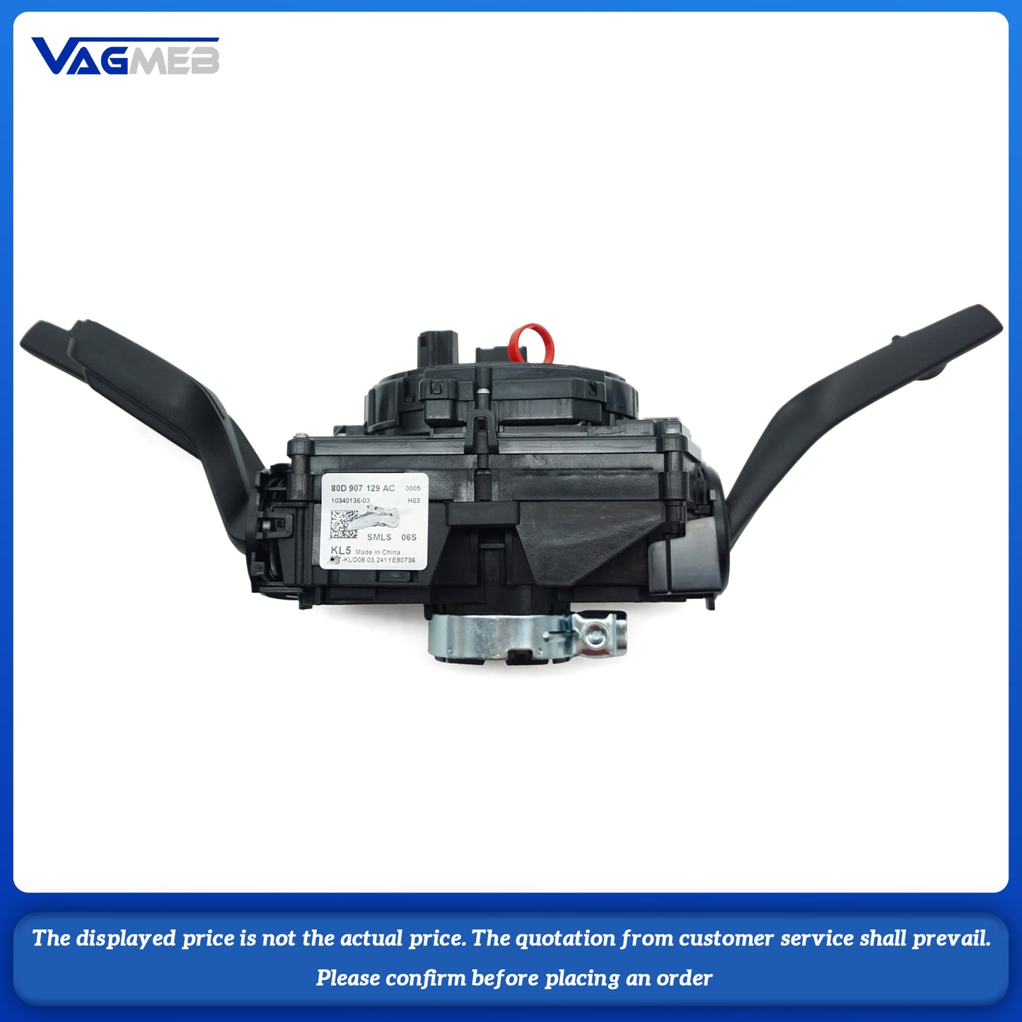 For Audi Q5 FY multi-function hairspring cruise control handle switch 80D 907 127 AC