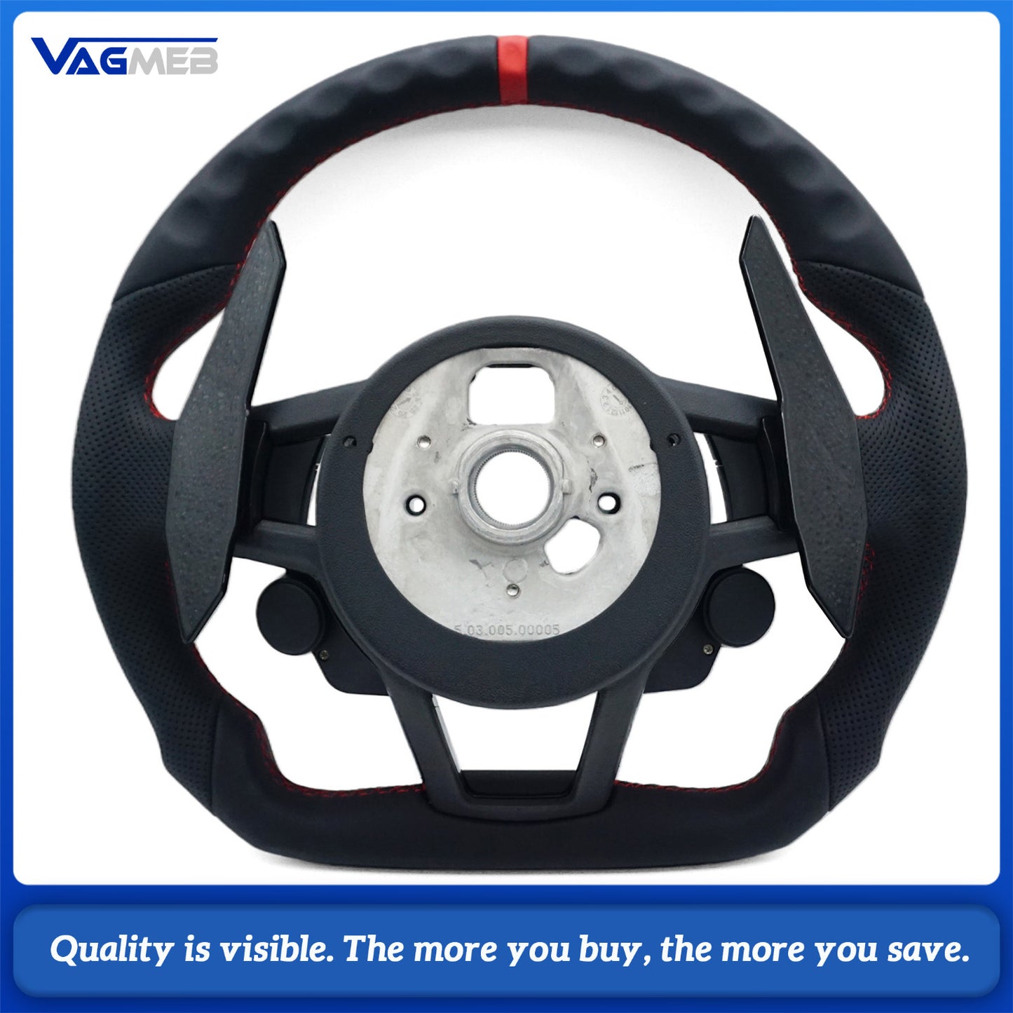 With Heating For Audi A3 A4B8 A5 A6C8 A7 Q3 Q5 S4 S5 S7 RS7 AModified R8 Steering Wheel Assembly R8 Disk Steering Wheel