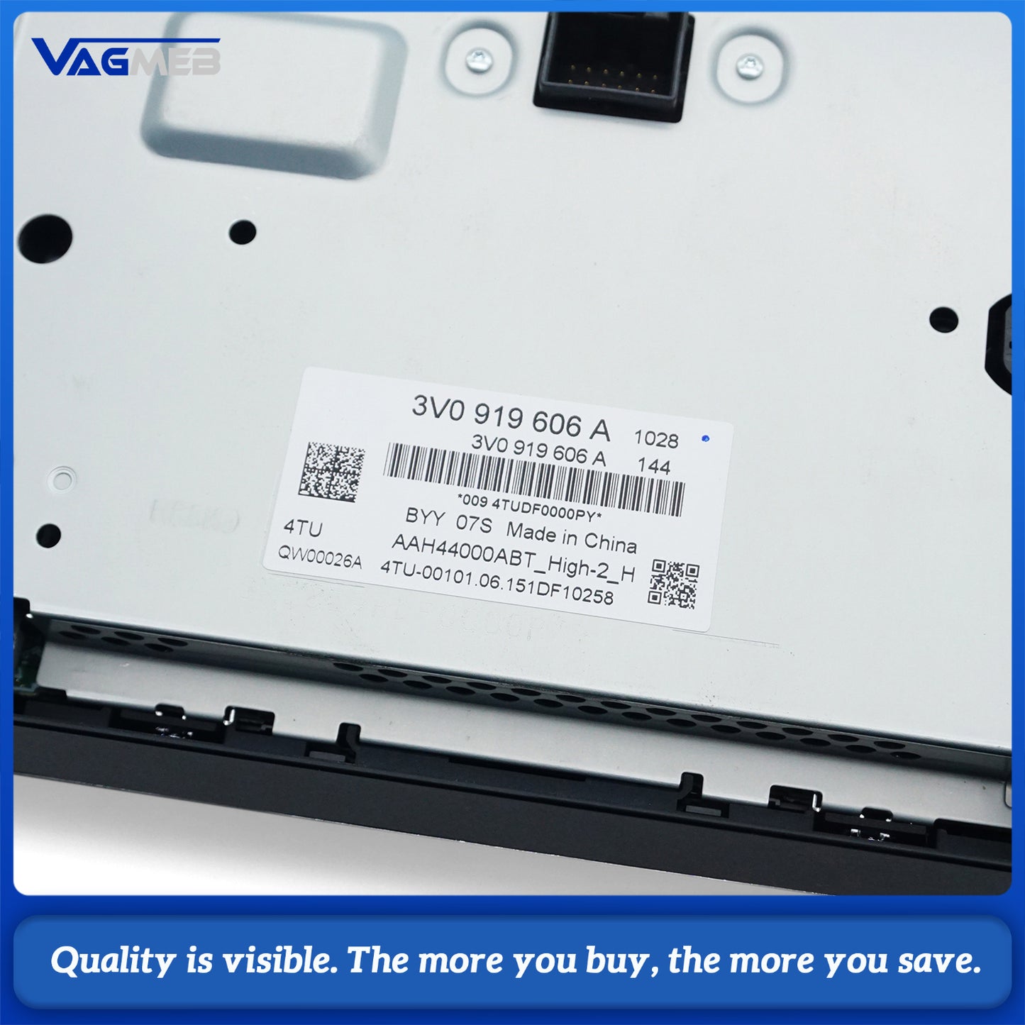 9.2 inch radio LCD display screen for Skoda Superb 3V0 919 606 A , Car Accessories