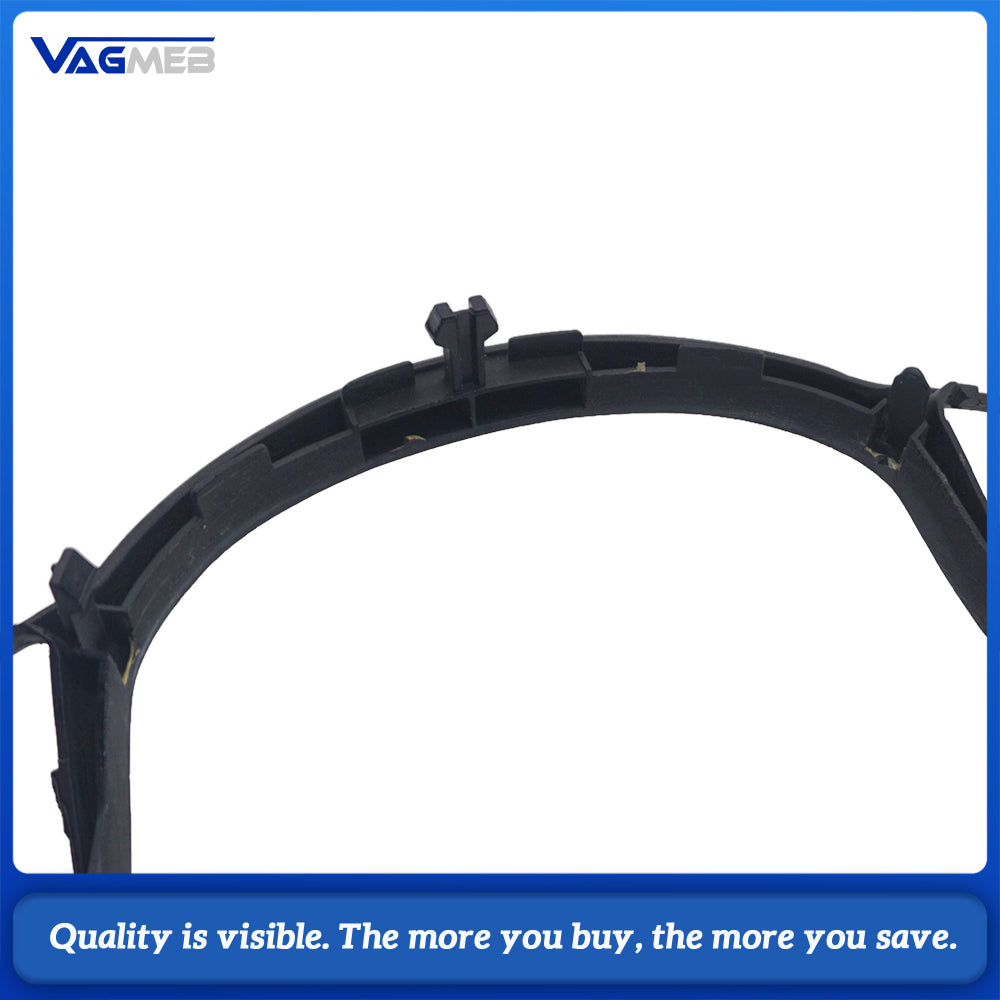 Suitable for Audi A4 B8 A6 C7 A3 8V steering wheel button frame, made of genuine carbon fiber