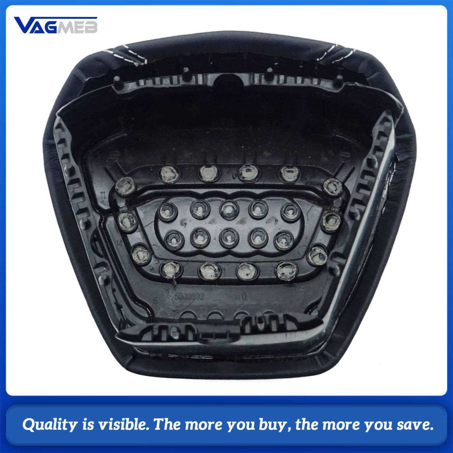 Blackened steering wheel suitable for Audi A6 C8 A7 Light gray  stitched steering wheel With heating function, buttons and paddles